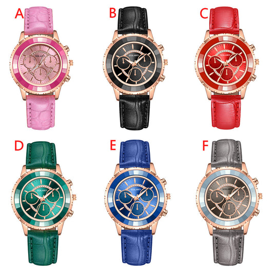 Reloj de Cuarzo Unisex con Diseño de Tres Ojos - Versátil y Moderno - Image 7