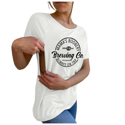 Camiseta Maternidad y Lactancia de Manga Corta para Mujer - Image 4