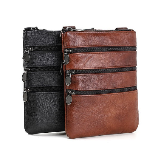 Bolsa de Cuero Genuino para Hombre - Estilo Casual y Profesional - Image 8