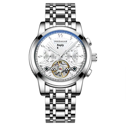 Reloj Automático Mecánico Impermeable Multifuncional para Hombre - Image 5