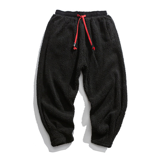 Pantalones de Lana de Cordero Gruesos y Cálidos para Hombre - Image 11