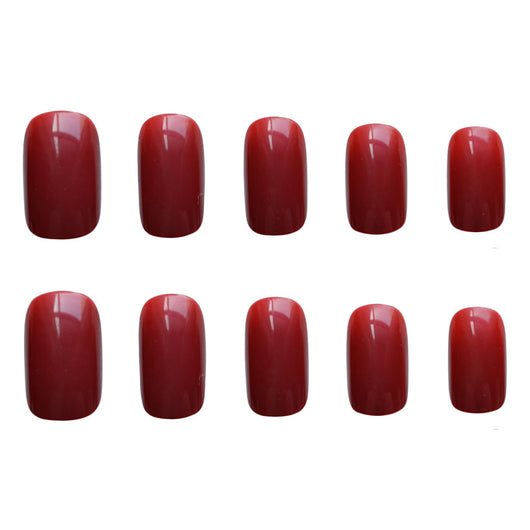 Uñas Postizas de Gel Rojo Brillante - Acabado Profesional - Image 5