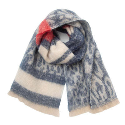 Bufanda Leopardo Unisex de Moda Europea y Americana - Image 8