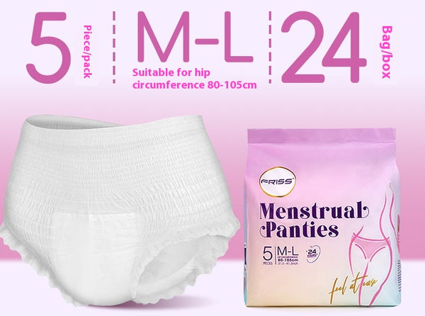 Pantaletas Sanitarias para Menstruación - Múltiples Colores y Tallas - Image 7