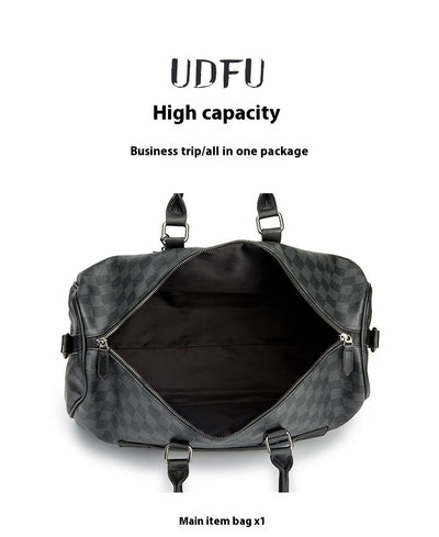 Bolso Bandolera Cuadros Coreano de Gran Capacidad para Viajes - Image 13