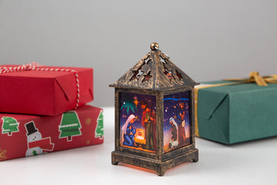 Lámpara Nocturna Muñeco de Nieve Retro - Diseño Vintage Artesanal - Image 9