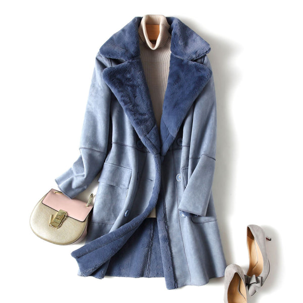 Abrigo Acolchado Midi para Mujer