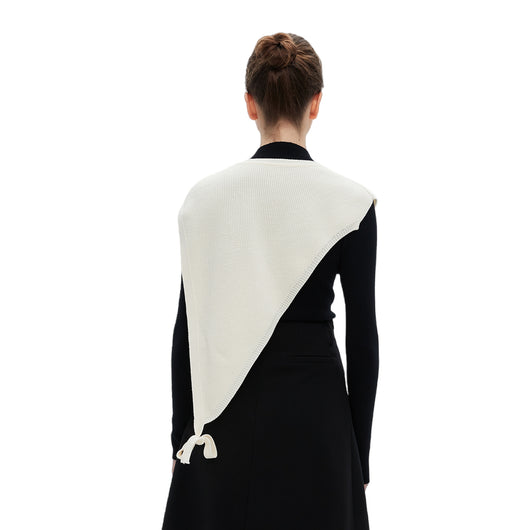 Poncho Tejido Triangular de Manga Corta - Diseño Moderno y Versátil - Image 16