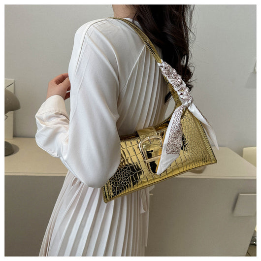 Bolso de Hombro Retro Casual con Asa Axilar - Image 16