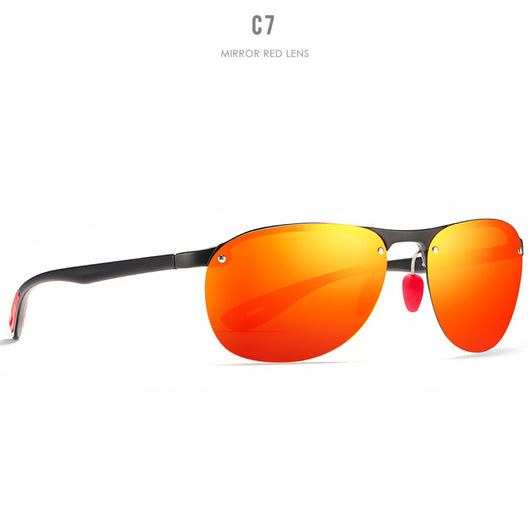 Gafas de Sol Polarizadas TR90 Sin Marco para Exterior - Image 8