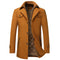 Abrigo de Lana Gruesa para Hombre - Elegancia y Calidez