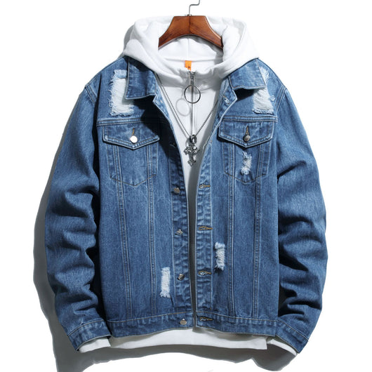 Chaqueta Denim Clásica para Hombre - Estilo Versátil
