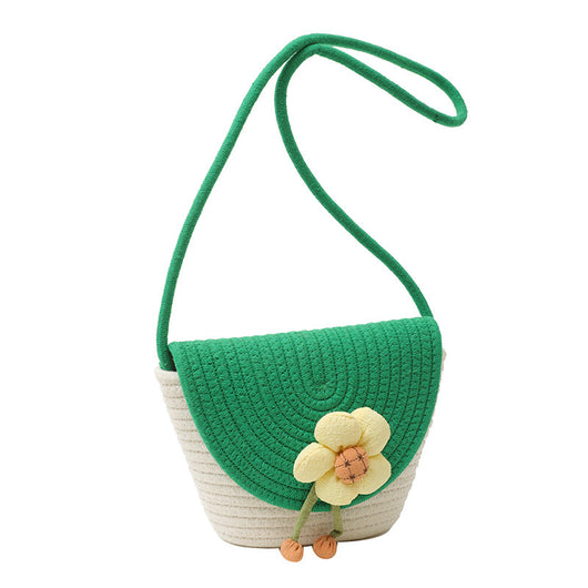 Bolsa de Paja con Flores para Mujer - Estilo Verano - Image 10