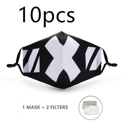 Mascarilla de Algodón con Ajuste de Gancho para Oreja - Diseño Estampado - Image 10