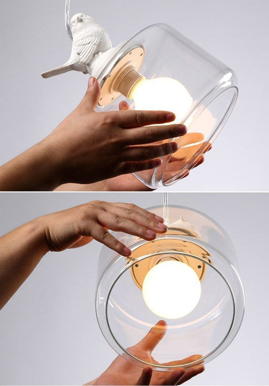 Lámpara Colgante Diseño Pájaro para Comedor, Bar y Entrada - Lujo Moderno - Image 8