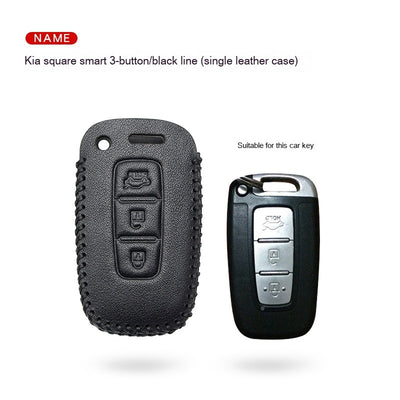 Funda de Cuero Genuino para Llaves del Auto - Image 17