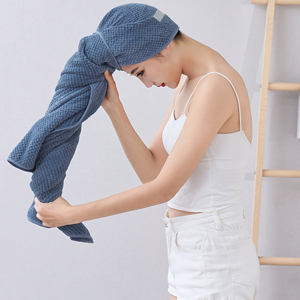 Toalla Secadora de Microfibra Coral - Absorción Rápida y Secado Ultrarrápido