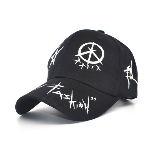 Gorra de Béisbol Graffiti Blanco y Negro - Diseño Urbano - Image 10