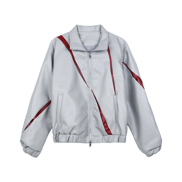Chaqueta de Contraste con Cuello Distintivo para Hombre
