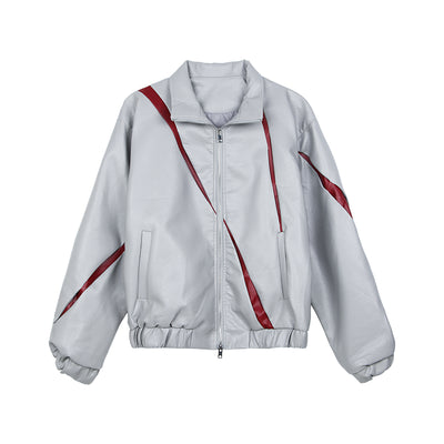 Chaqueta de Contraste con Cuello Distintivo para Hombre - Image 2