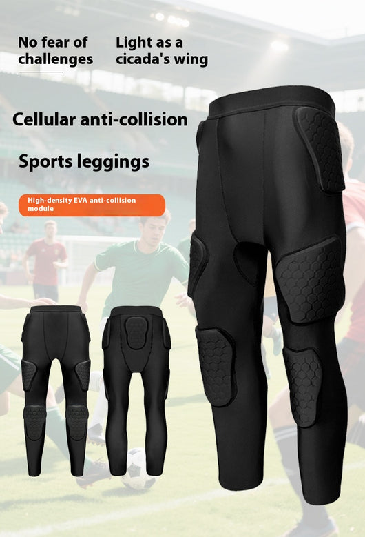 Pantalones de Compresión con Protección de Rodillas para Deportes - Image 9