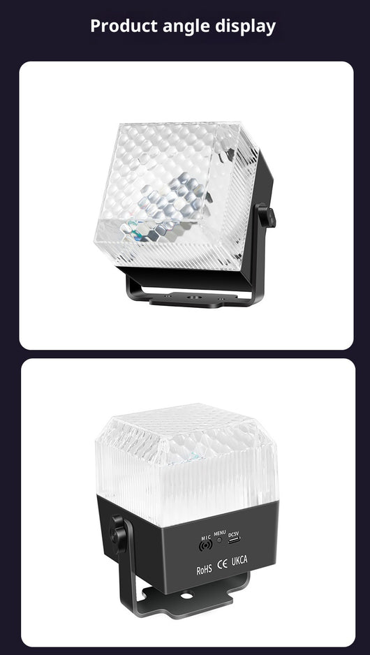 Lámpara LED Multicolor para Karaoke y Fiestas en Casa - Image 15