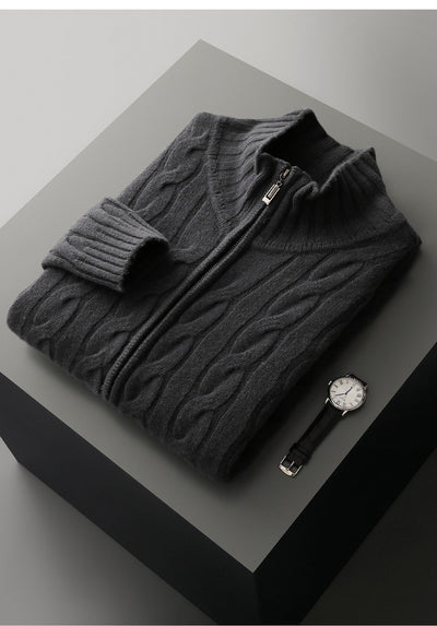 Abrigo de Punto con Cierre Innovador para Hombre - Image 21