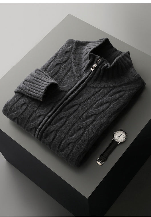 Abrigo de Punto con Cierre Innovador para Hombre - Image 21
