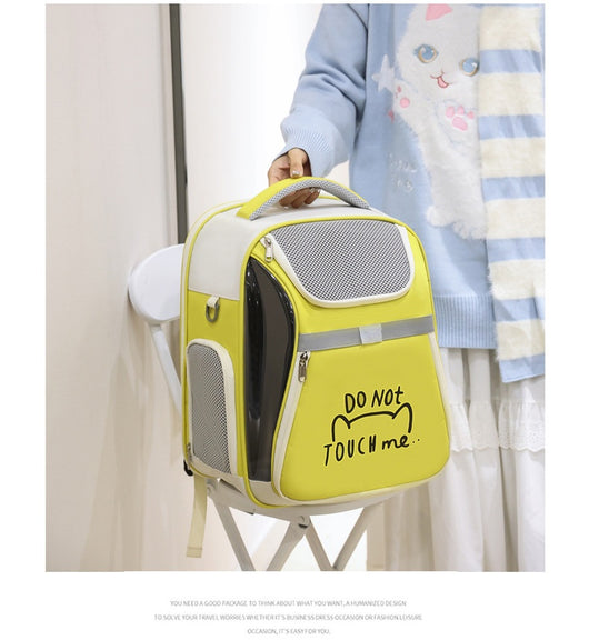 Mochila Transportadora Expandible para Gatos y Mascotas - Image 22