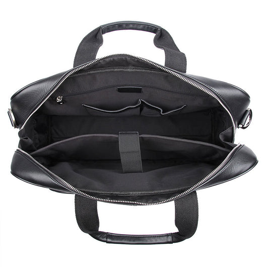 Maletín de Negocios en Cuero Genuino - Bolsa para Laptop 17" Premium Nappa - Image 27