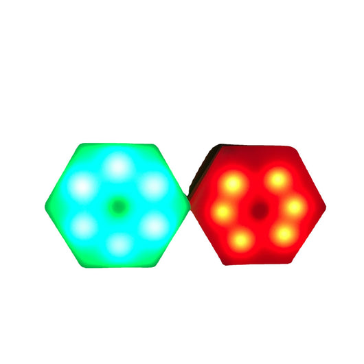 Luz Táctil Hexagonal RGB con Control Remoto - Image 2