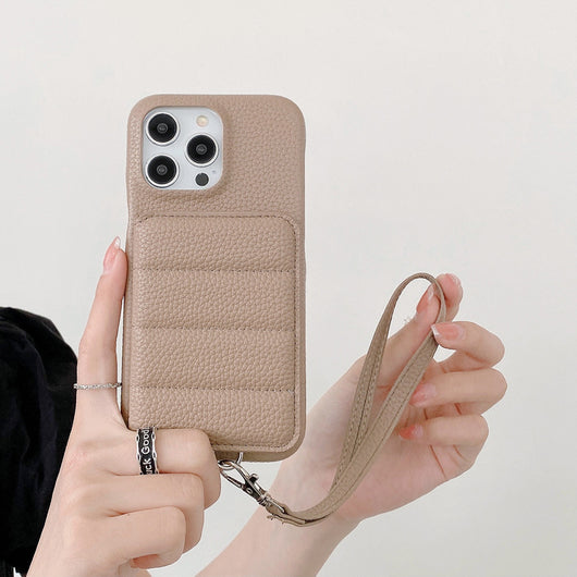 Funda Protectora de Cuero con Cartera para Teléfono - Image 7