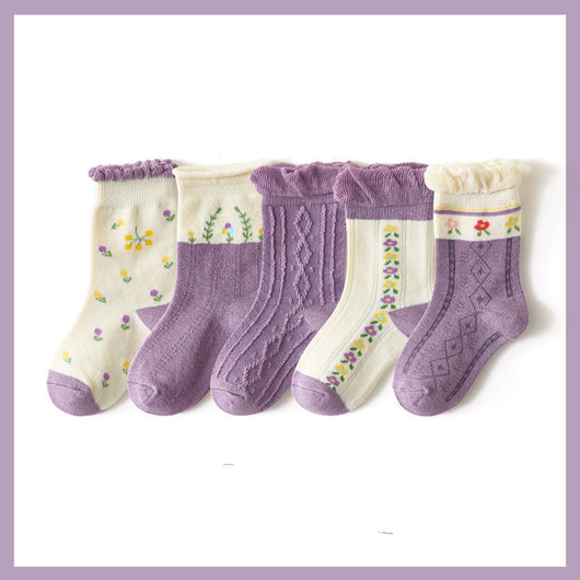 Calcetines de Algodón Infantiles con Diseños de Animales - Image 3