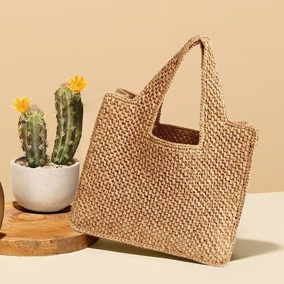 Bolsa Tejida de Vacaciones - Tote Commuter Elegante - Image 13
