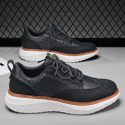 Tenis Deportivos Transpirables con Textura Tejida para Hombre - Image 12