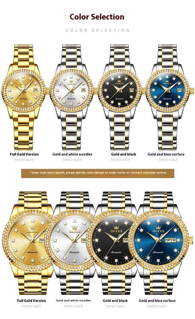 Reloj Mecánico Impermeable Versátil para Mujer - Image 12