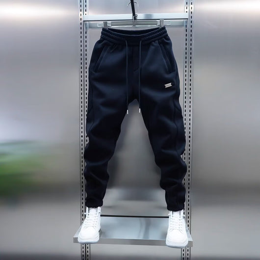 Pantalones Deportivos Casuales para Hombre - Diseño Moderno en Colores Sólidos - Image 6
