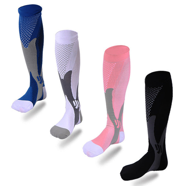 Calcetines de Compresión Deportiva con Tecnología Stretch