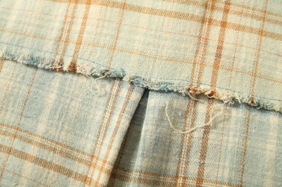 Camisa Retro de Manga Larga con Costuras y Lavado Vintage - Image 19