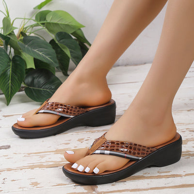 Sandalias Cuña Plataforma Flip-Flop para Mujer - Image 28