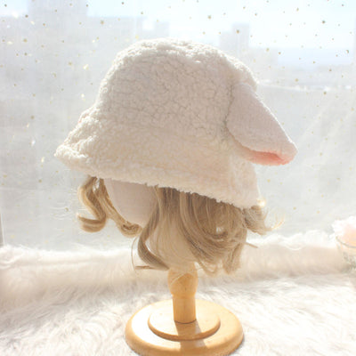 Gorro Maceta Cordero Blanco Adorable - Diseño Único - Image 3