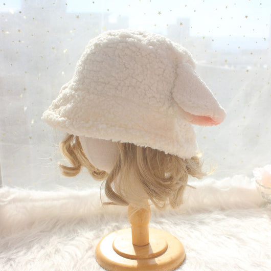 Gorro Maceta Cordero Blanco Adorable - Diseño Único - Image 3