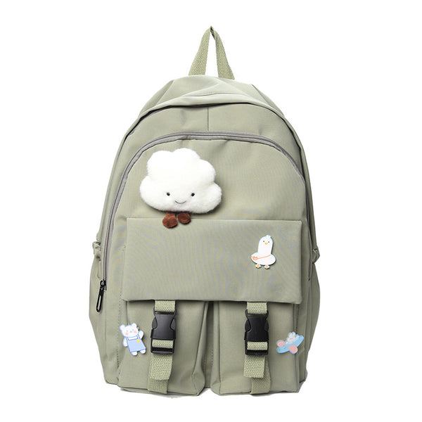 Mochila Escolar Impermeable para Adolescentes con Compartimento Laptop