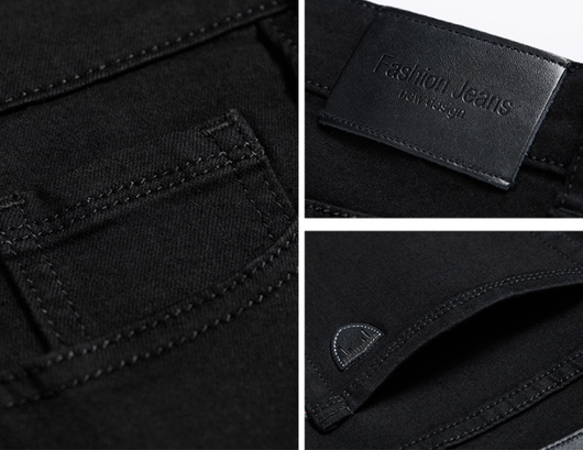 Pantalones Casuales Rectos con Elastano para Hombre - Image 8