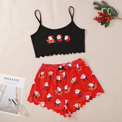 Conjunto de Tirantes Navideños y Traje para el Hogar - Image 17