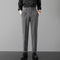 Pantalones Slim Fit de Corte Recto Estilo Británico para Hombre