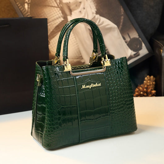 Bolso de Lujo Atmosférico con Estampado de Moda - Image 10