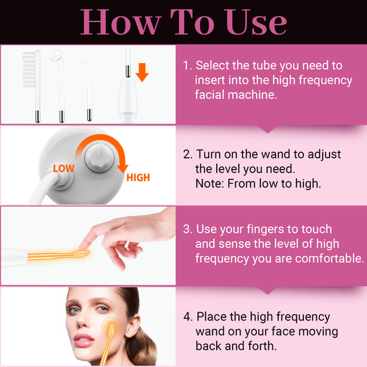 Varilla de Electroterapia con Ozono para Belleza Facial - Image 10