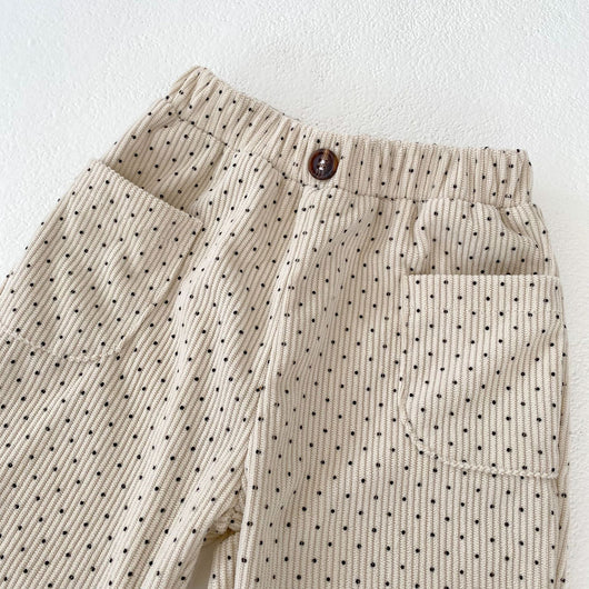 Pantalones de Pana Estampados Sueltos y Cómodos - Image 18