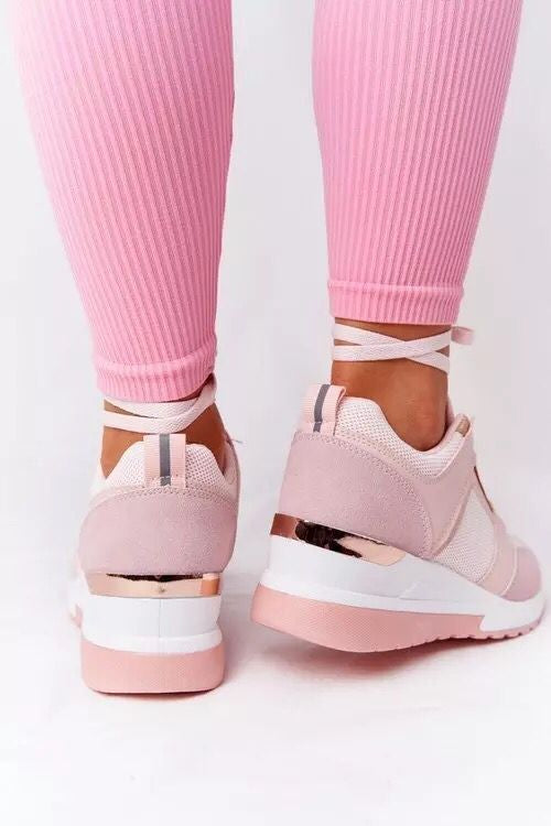 Zapatos Deportivos Plataforma Dad Shoes Talla Grande Mujer - Image 52